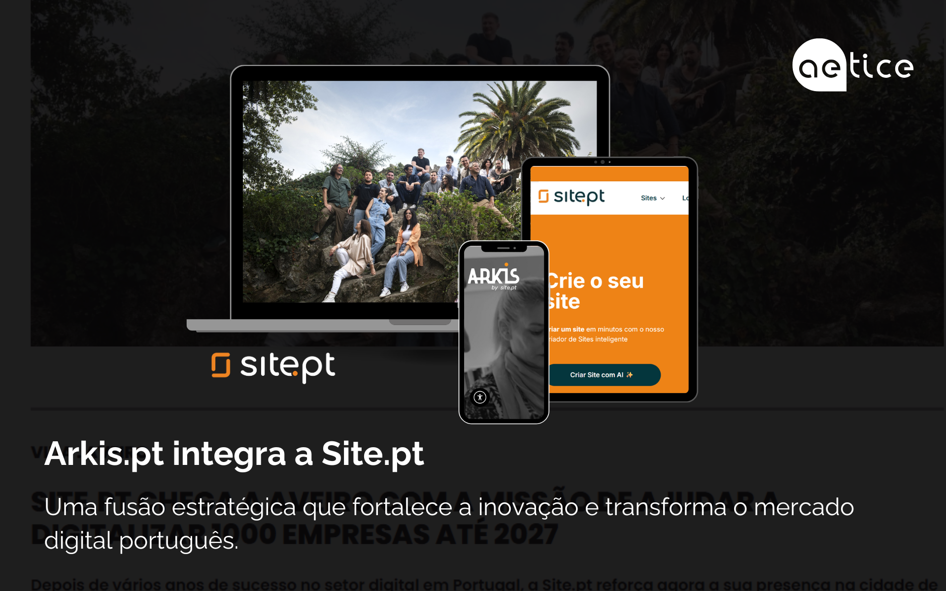 Arkis.pt integra a Site.pt