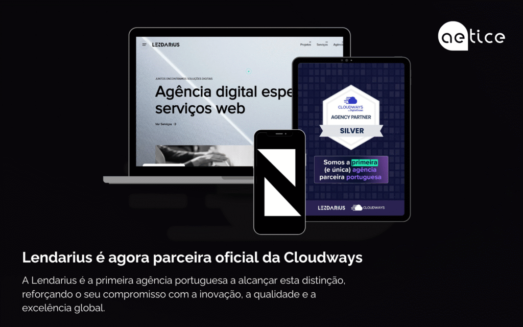 Lendarius é parceira oficial Cloudways